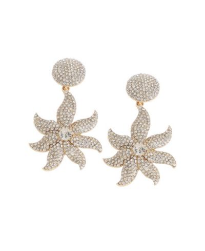 Женские серьги-подвески SOHI Flora Bling