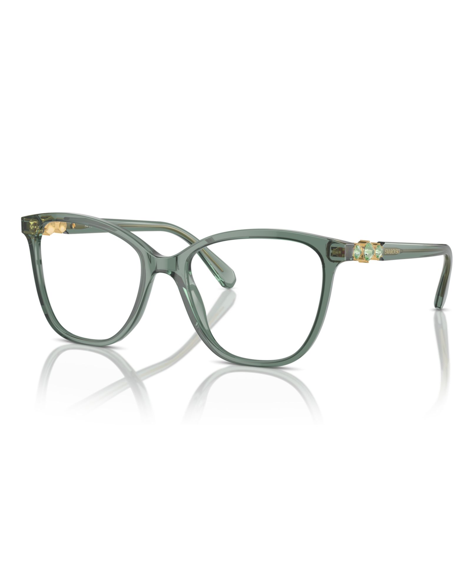 Женские очки из пластика Swarovski Woman Square SK2020