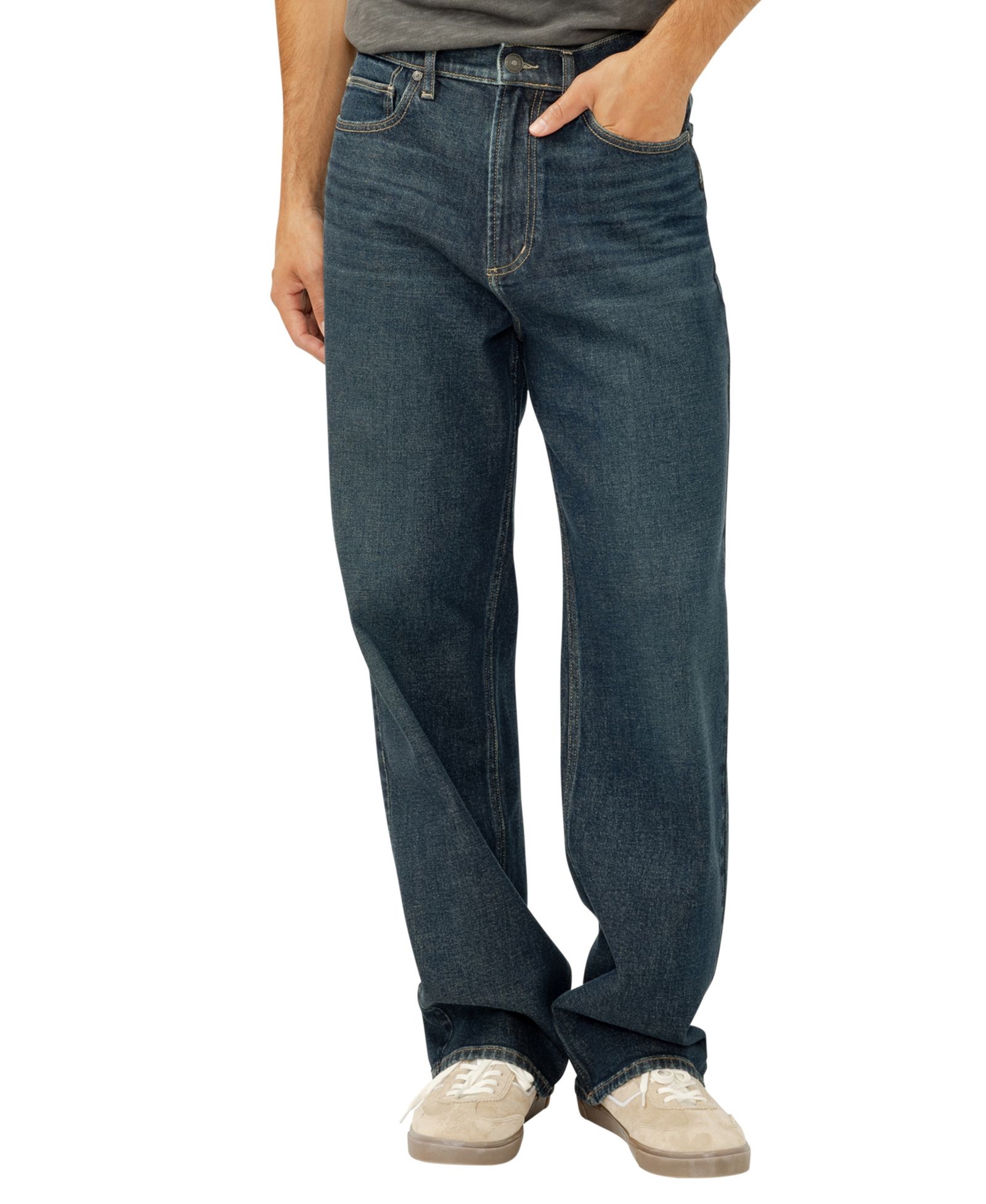 Silver Jeans Co. Men's Big Guy Baggy Jeans