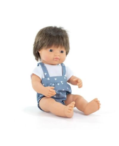 Miniland My Friends and Me 15" Articulated Anatomically Correct Boy Baby Doll, Ages 10 Months+