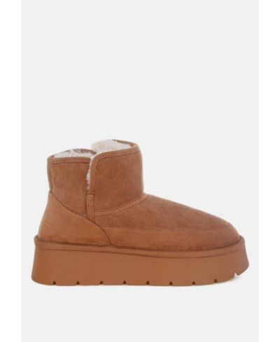 Снежные ботинки London Rag Womens Holias на массивном каблуке