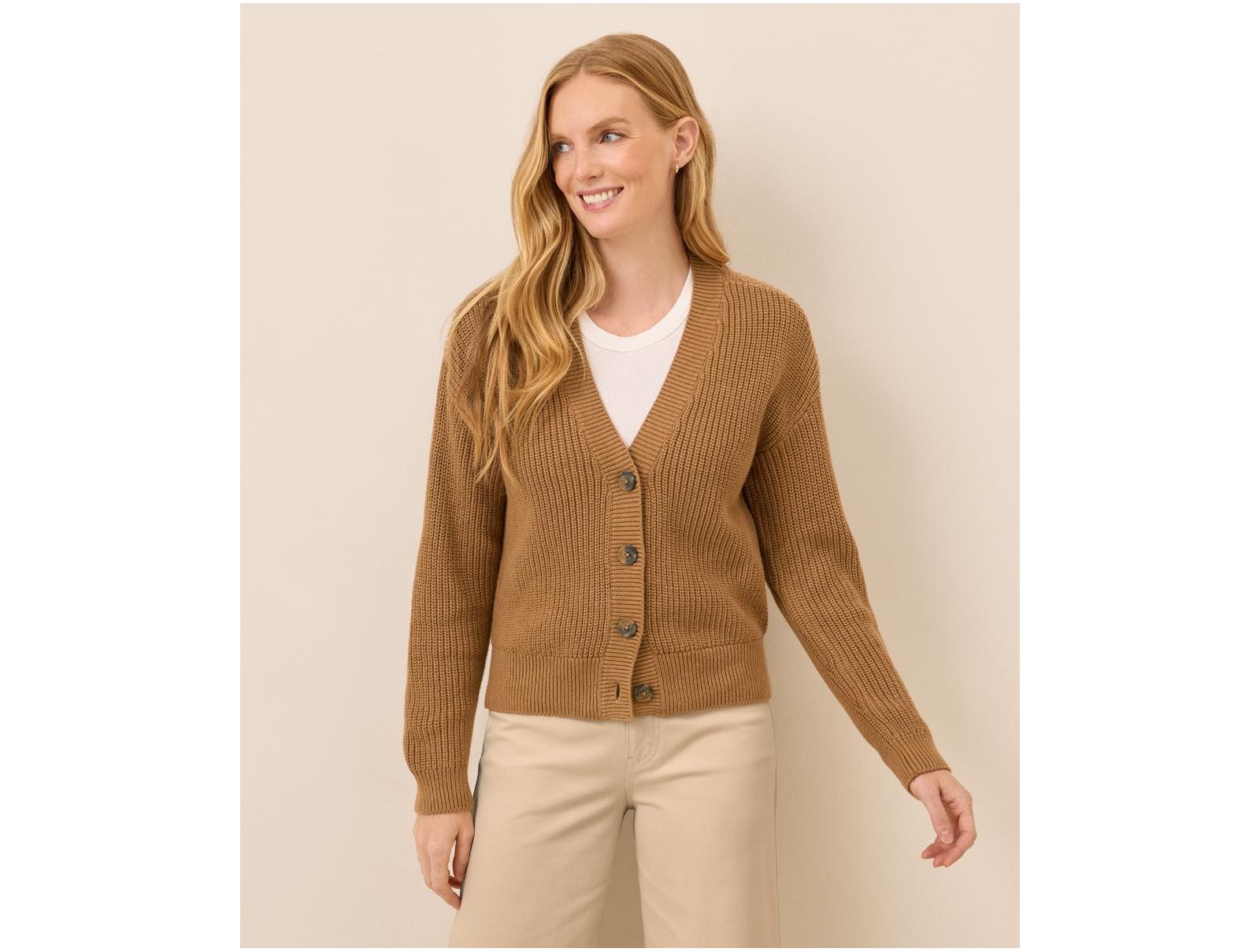 Укороченный кардиган Pact Luxe Knit