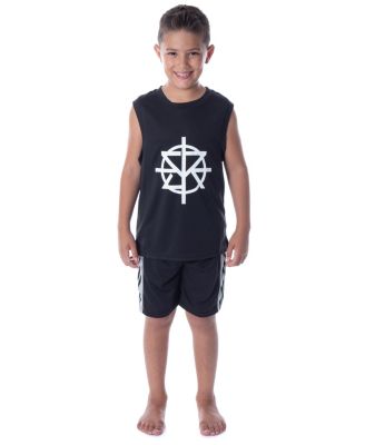 Детский комплект пижамы WWE Boys' Seth Rollins For The Greater Good Tank Short Sleep 2PC