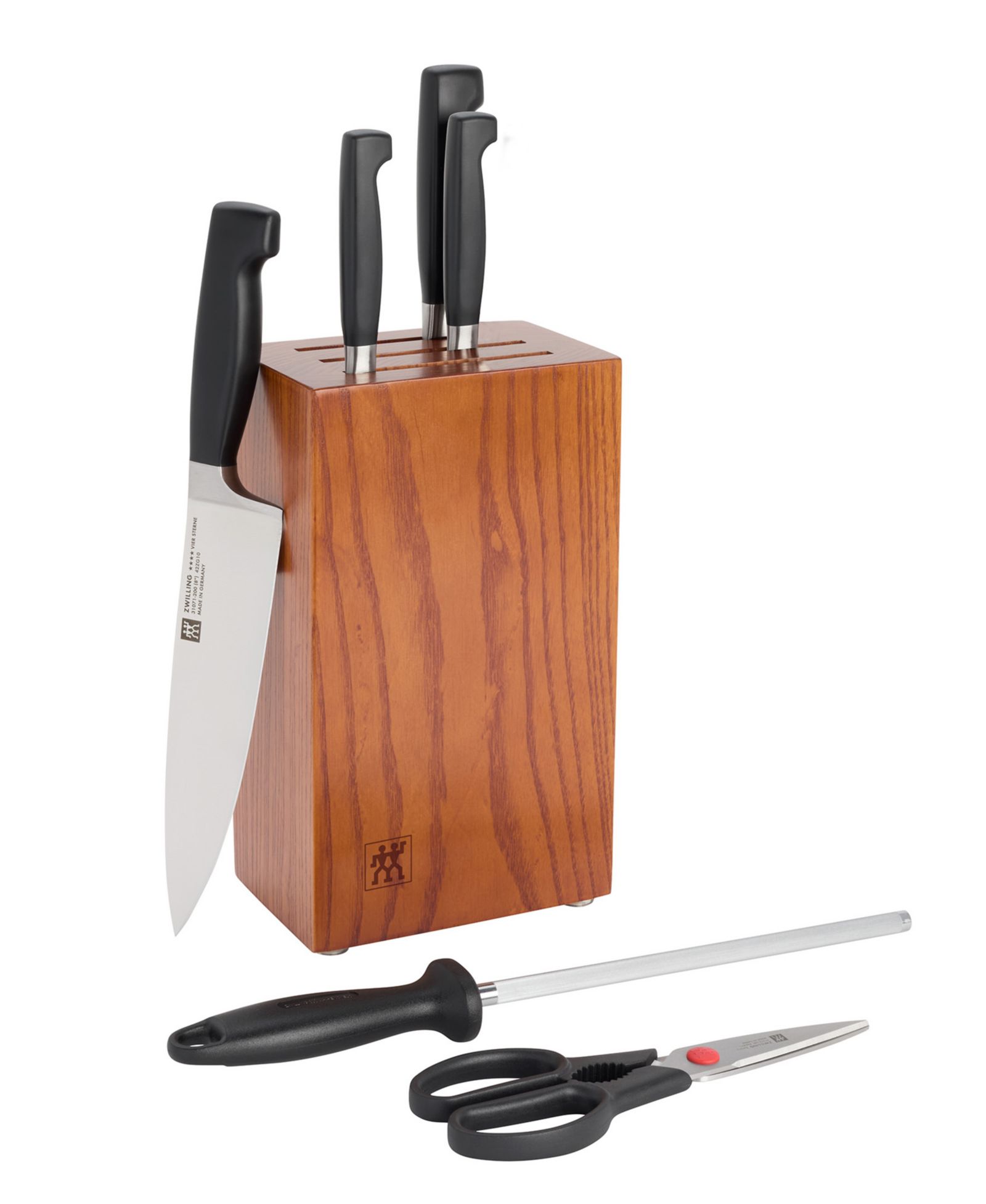 Zwilling Four Star 7-Pc. Knife Block Set