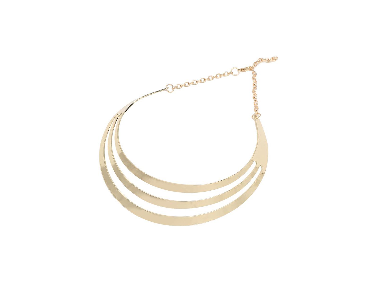 Женское акцентное ожерелье SOHI Lined Statement Necklace