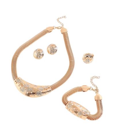 SOHI Gold Plated Stones Jewellery Set