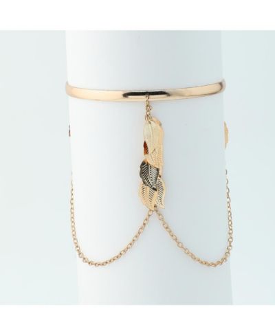 SOHI Gold Plated Swirl Armlet