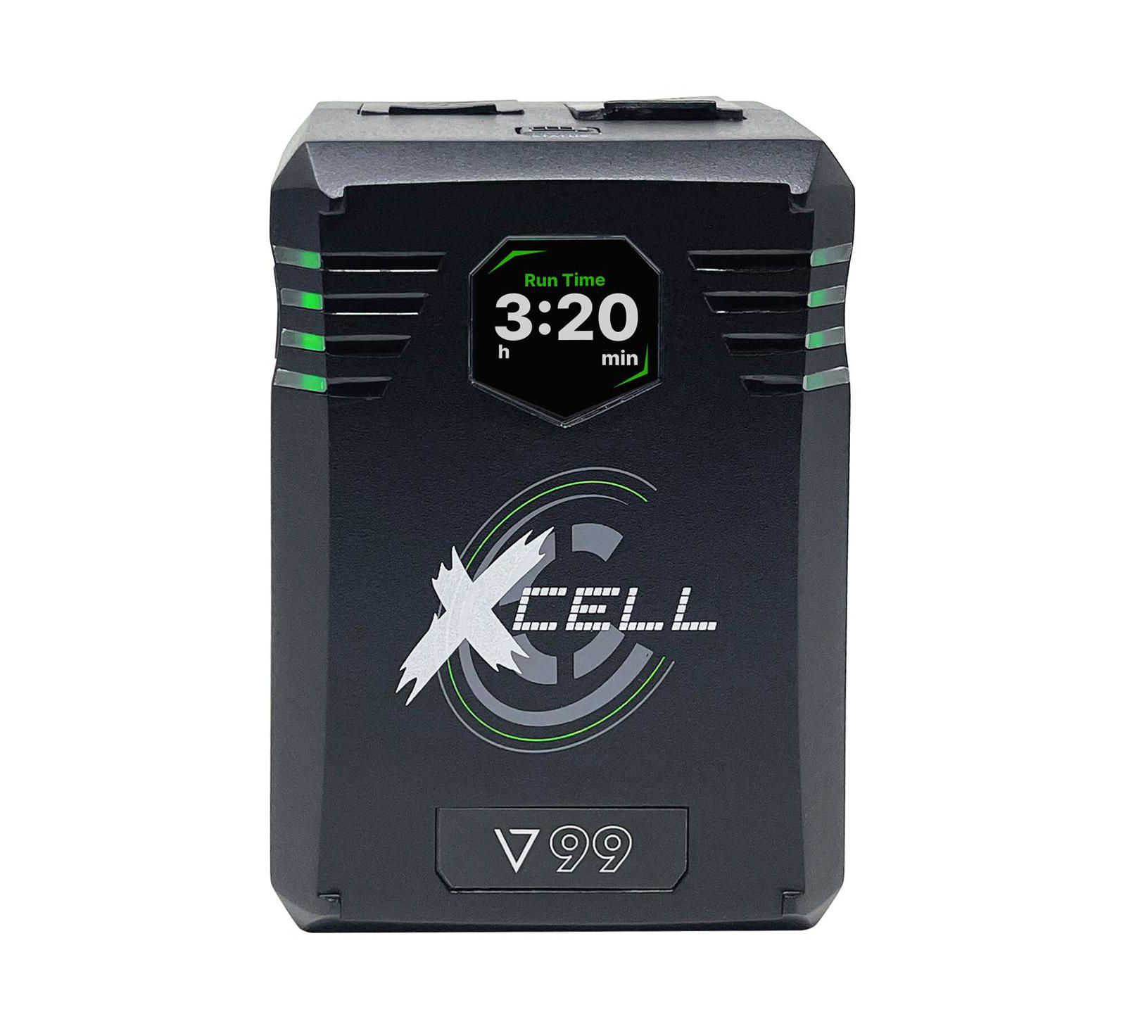 Литий-ионный аккумулятор Core SWX XCell 99 99Wh с OLED-дисплеем, V-Mount