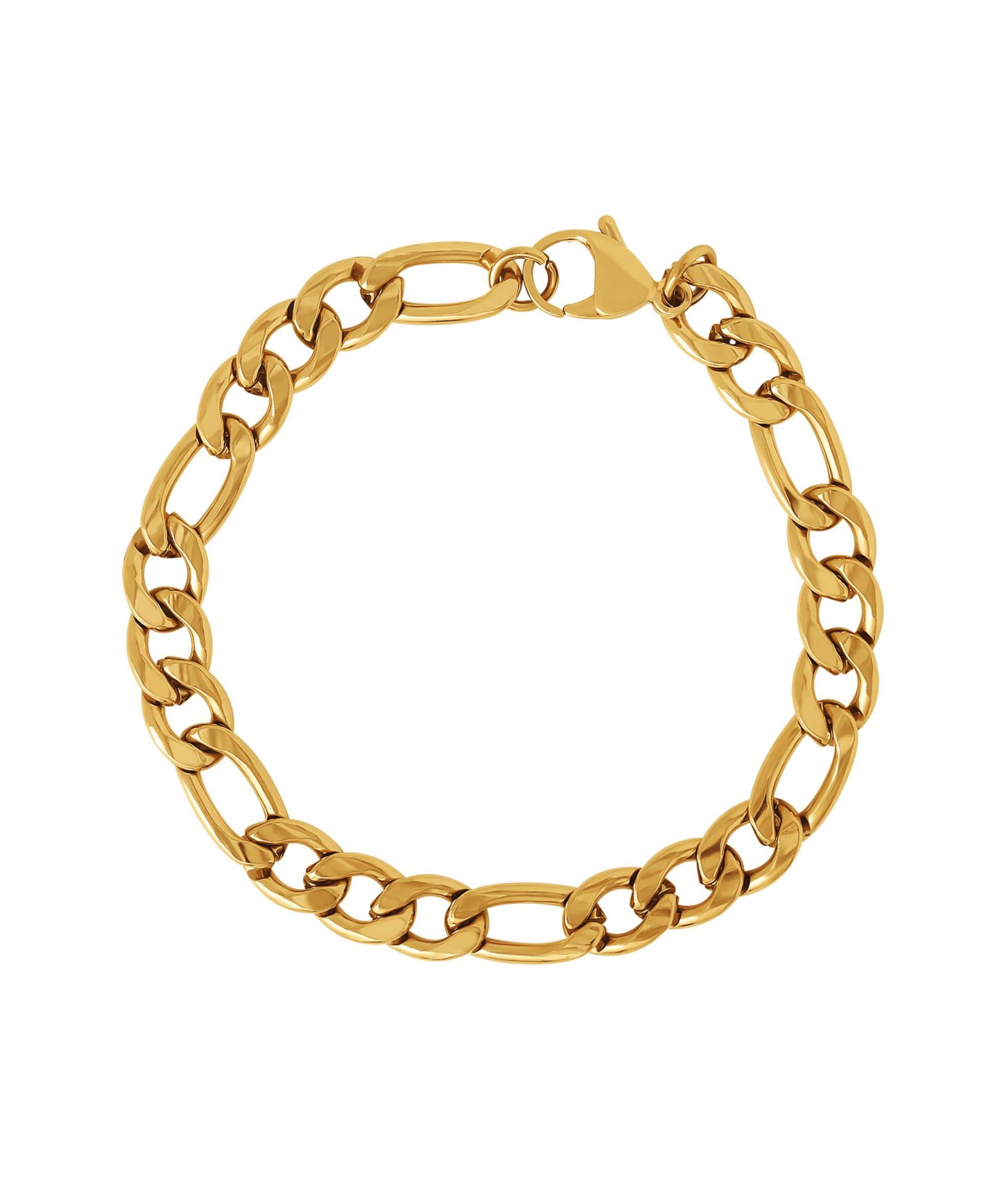 Lucky Brand браслет Figaro 8MM 8.5''
