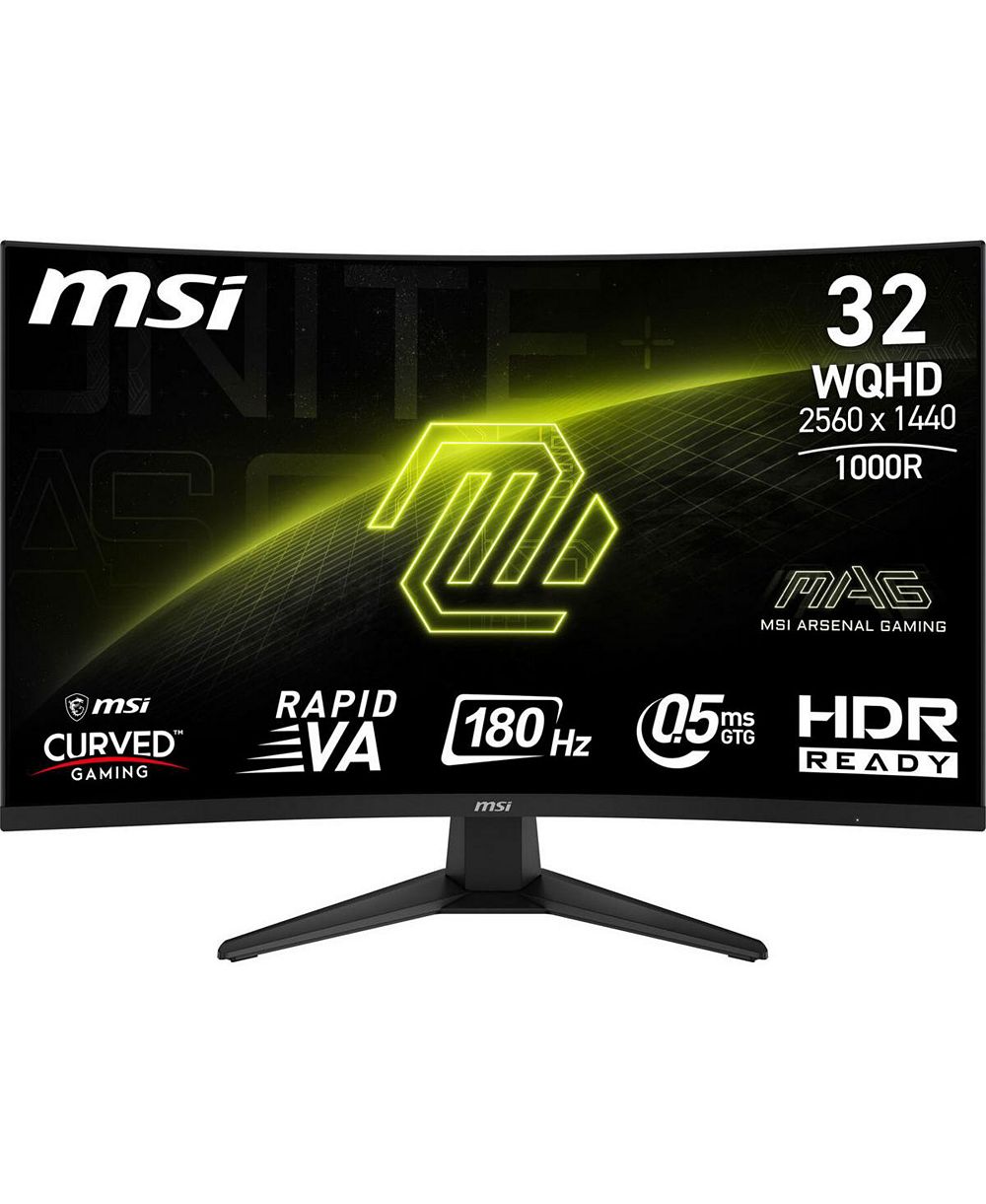 Игровой монитор MSI MAG 325CQF 31.5" 16:9 WQHD 180Hz Curved Rapid VA LCD HDR