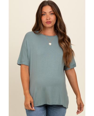 Pinkblush Женская футболка свободного кроя Light Olive