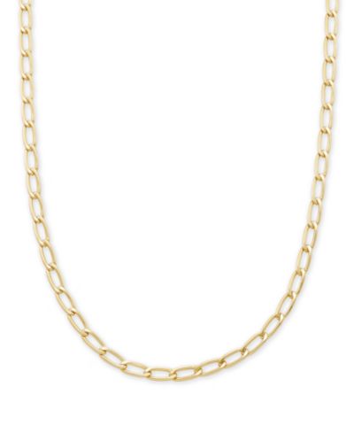 Ожерелье Kendra Scott Merrick Chain, позолота 14k Gold Plated over Brass