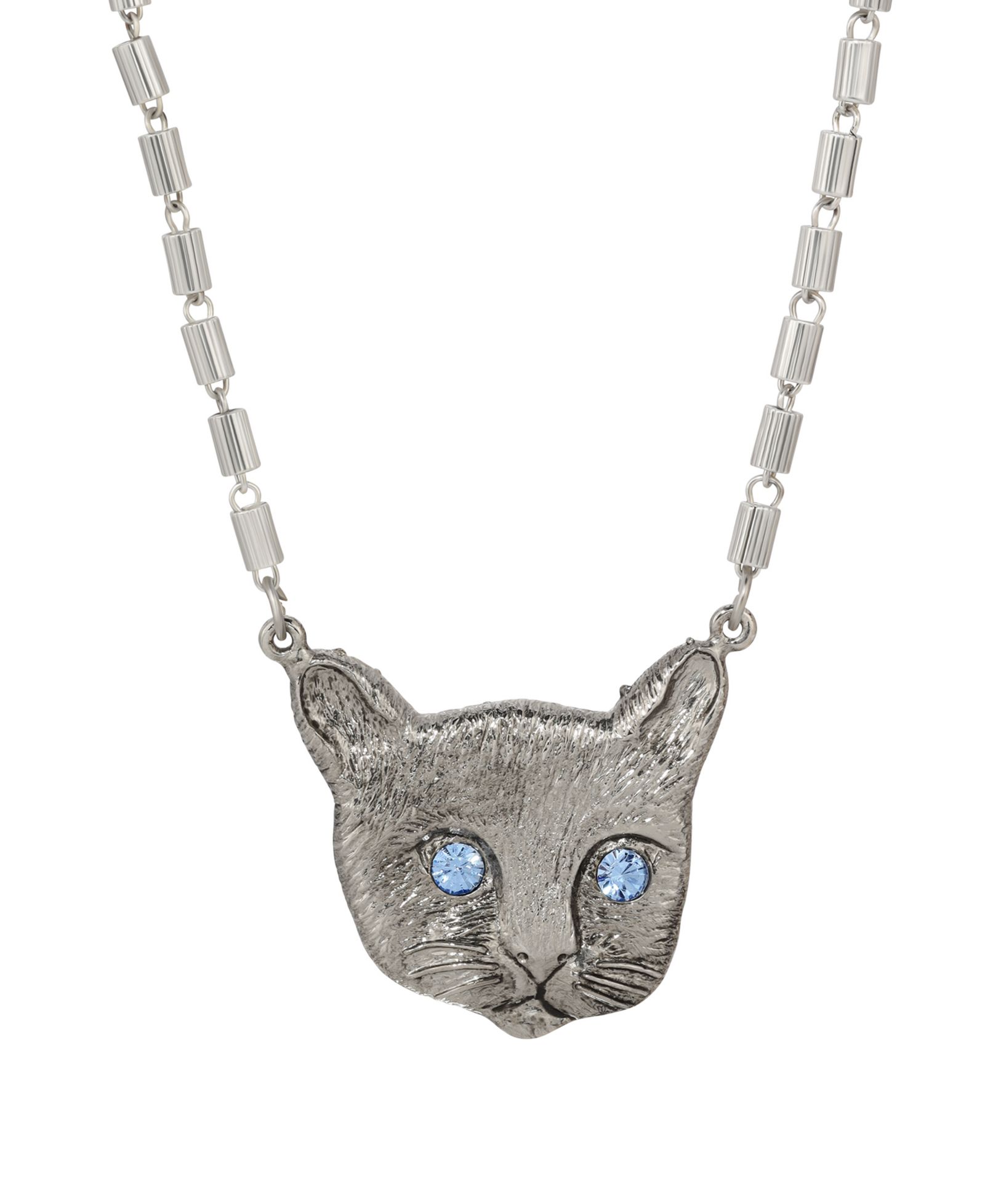 Ожерелье 2028 Cat Face с кристаллами