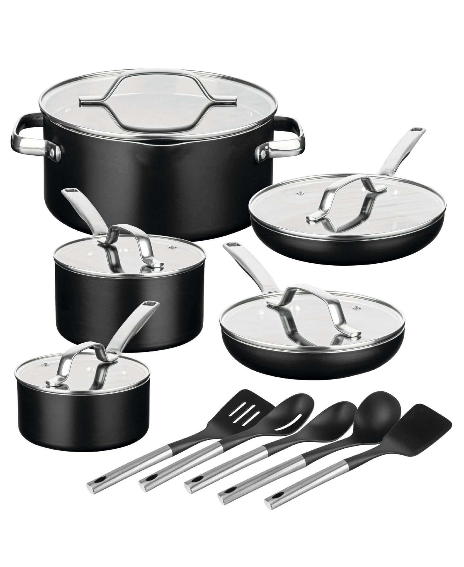 Набор кухонной посуды Gotham Steel Nonstick Ceramic Titanium Reinforced, 15 шт.