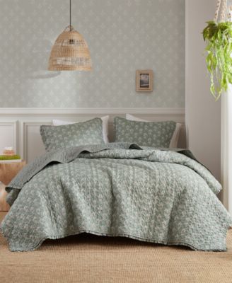 Madison Park Linwood Ruffle 3-Pc. Quilt Set, King/California King