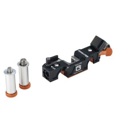 Bright Tangerine Morrissey 15mm LWS Lens Support with 1/4" and 3/8" Posts