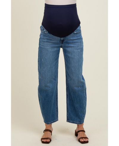 Pinkblush Женские джинсы Blue Vintage Wash Ankle Straight Leg