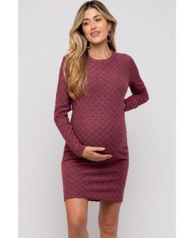 Pinkblush Женское трикотажное платье с длинным рукавом цвета Olive