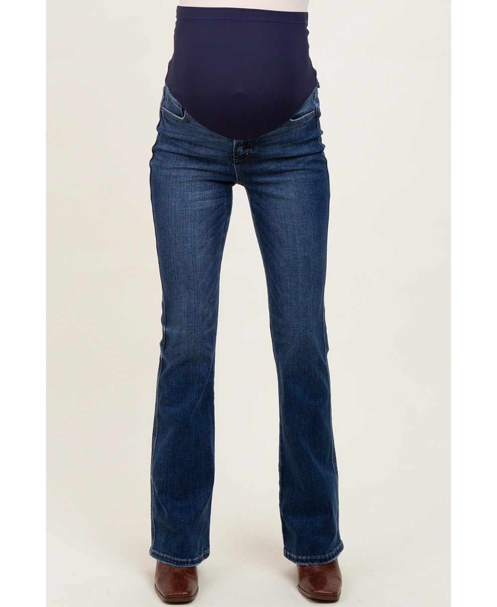 Pinkblush Женские Dark Wash Super High Rise Bootcut Jeans