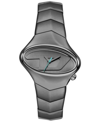Мужские часы Diesel Men's D-Rush Quartz Three-Hand Gunmetal Stainless Steel, 42mm