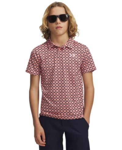 Детская рубашка-поло Under Armour Boys' 6-20 Matchplay Printed