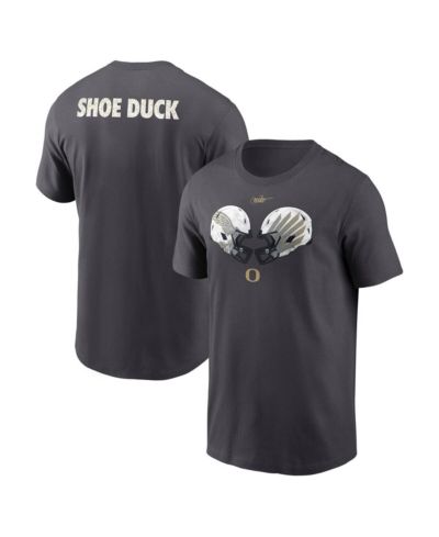 Nike Men's Anthracite Oregon Ducks Shoe Duck Unstoppable Force Dri-FIT T-Shirt