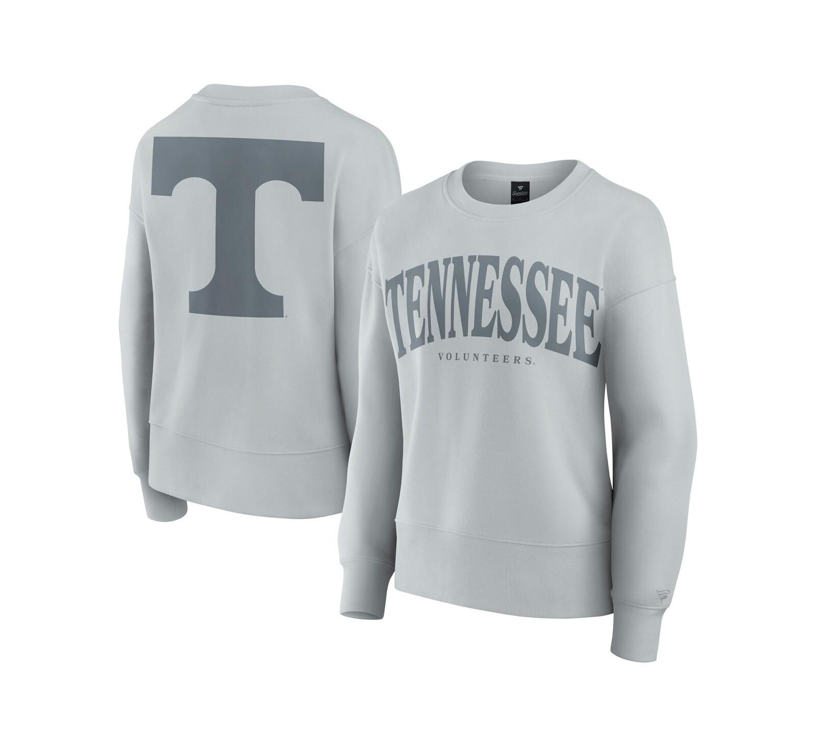 Женское свитшот-толстовка Fanatics Tennessee Volunteers Supersoft Flow Fleece, серая