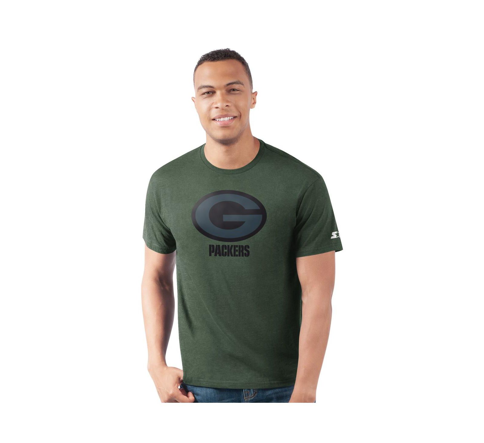 Starter Men's Green Green Bay Packers Prime Time T-Shirt