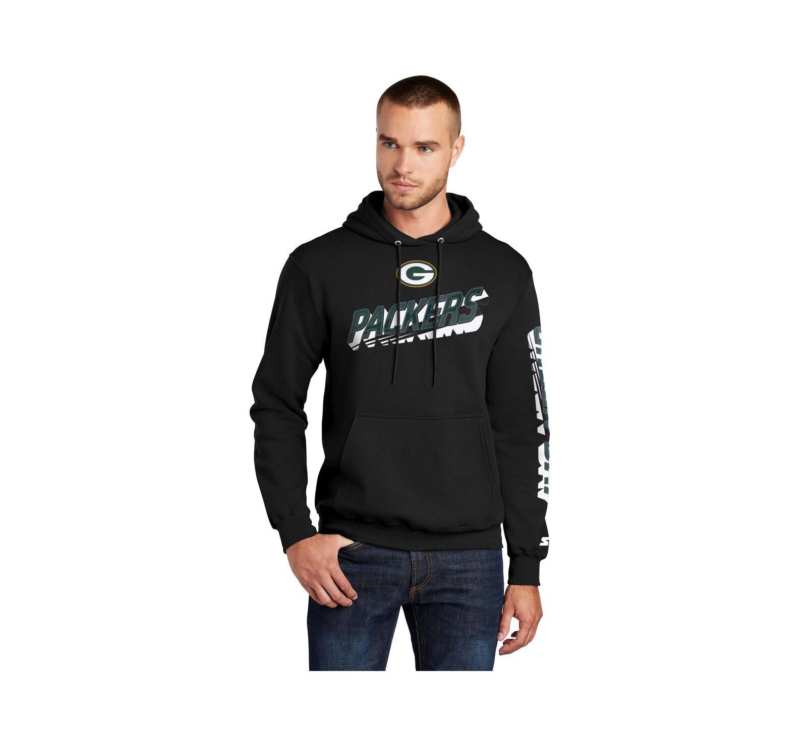 Мужское худи Starter с логотипом Green Bay Packers