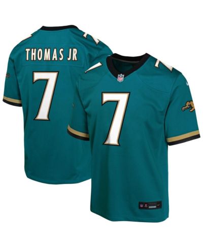 Nike джерси Brian Thomas Jr. Jacksonville Jaguars Alternate 2 Prowler Throwback для мальчиков и девочек