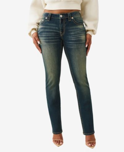 Женские джинсы True Religion Billie Mid Rise Straight Big T