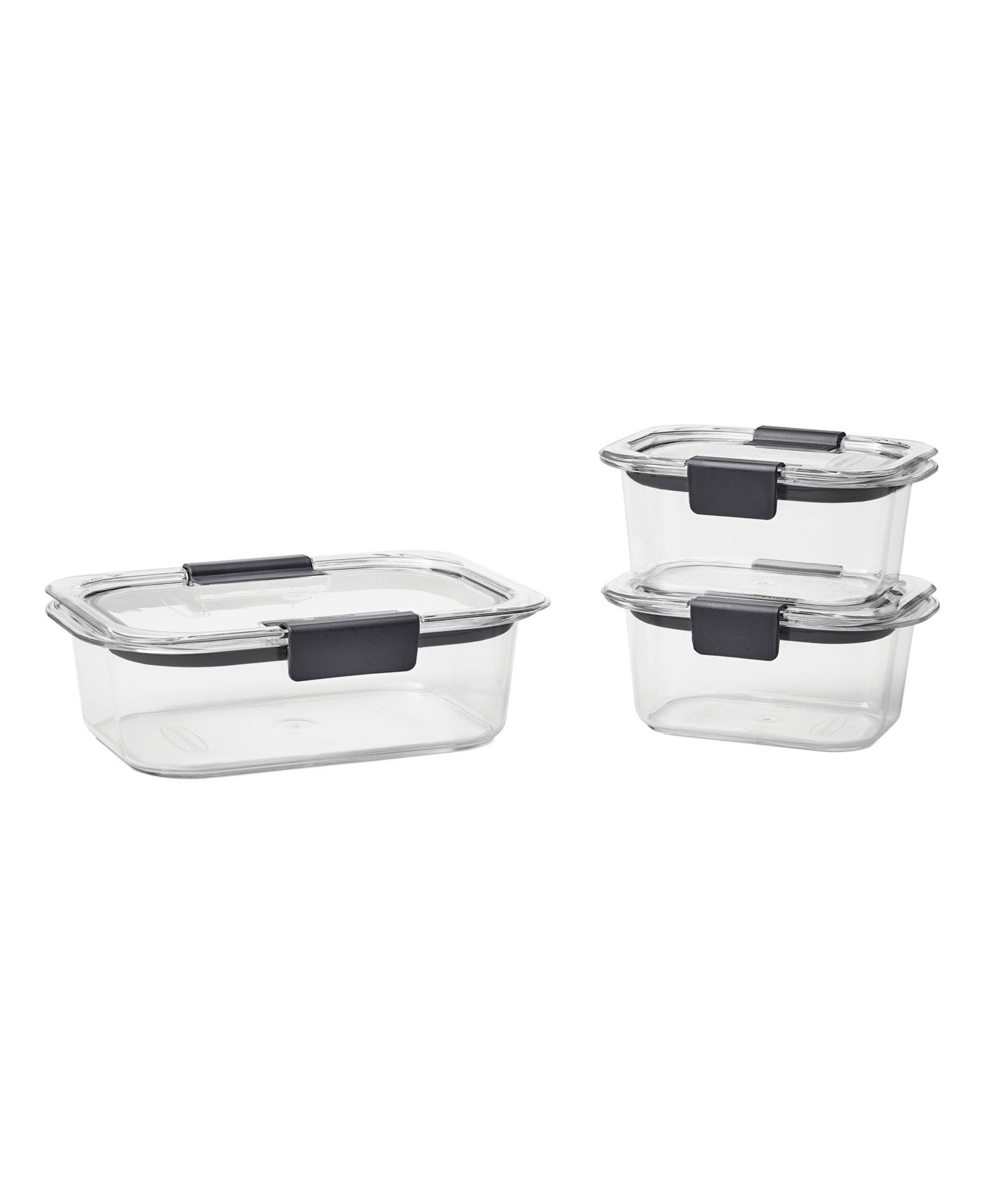 Rubbermaid Brilliance 6-Pc. Leak-Proof Food Storage Containers Set