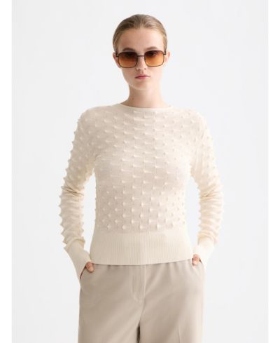 Пуловер SCOTCH & SODA Women's Slash neck textured stitch