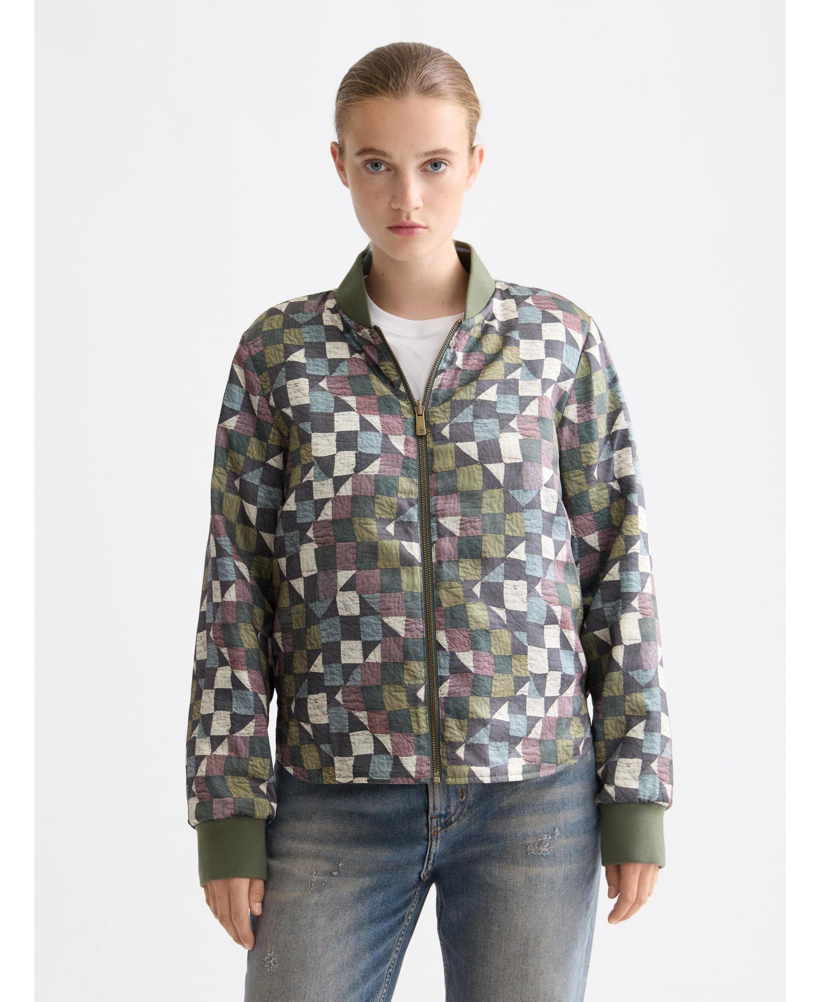SCOTCH & SODA Женский реверсивный стеганый бомбер