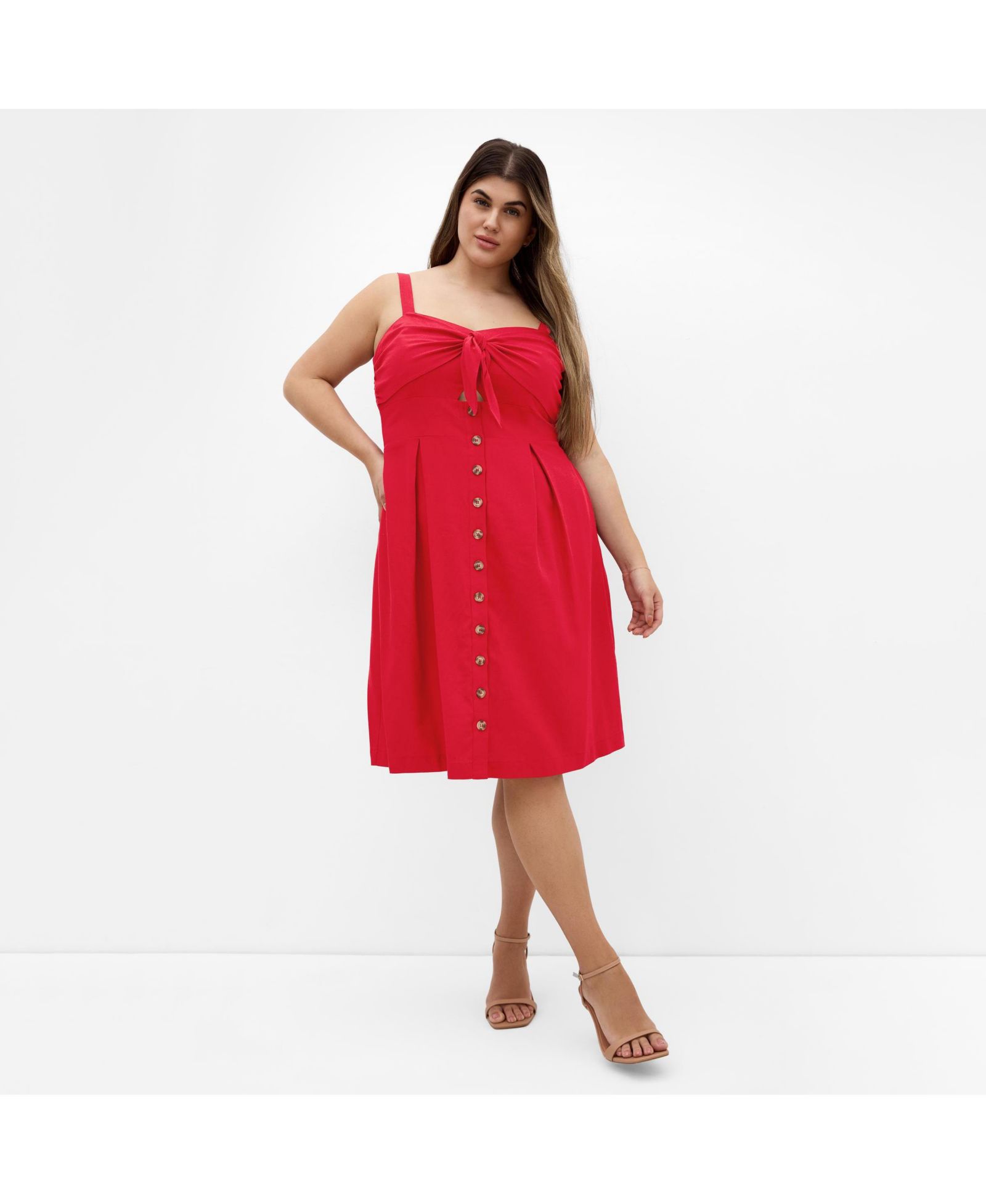 Женское миди-платье CITY CHIC Plus Size