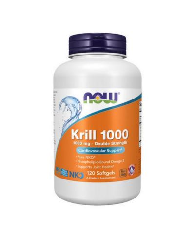 NOW Foods масло криля Neptune, 1000 mg, 120 мягких капсул