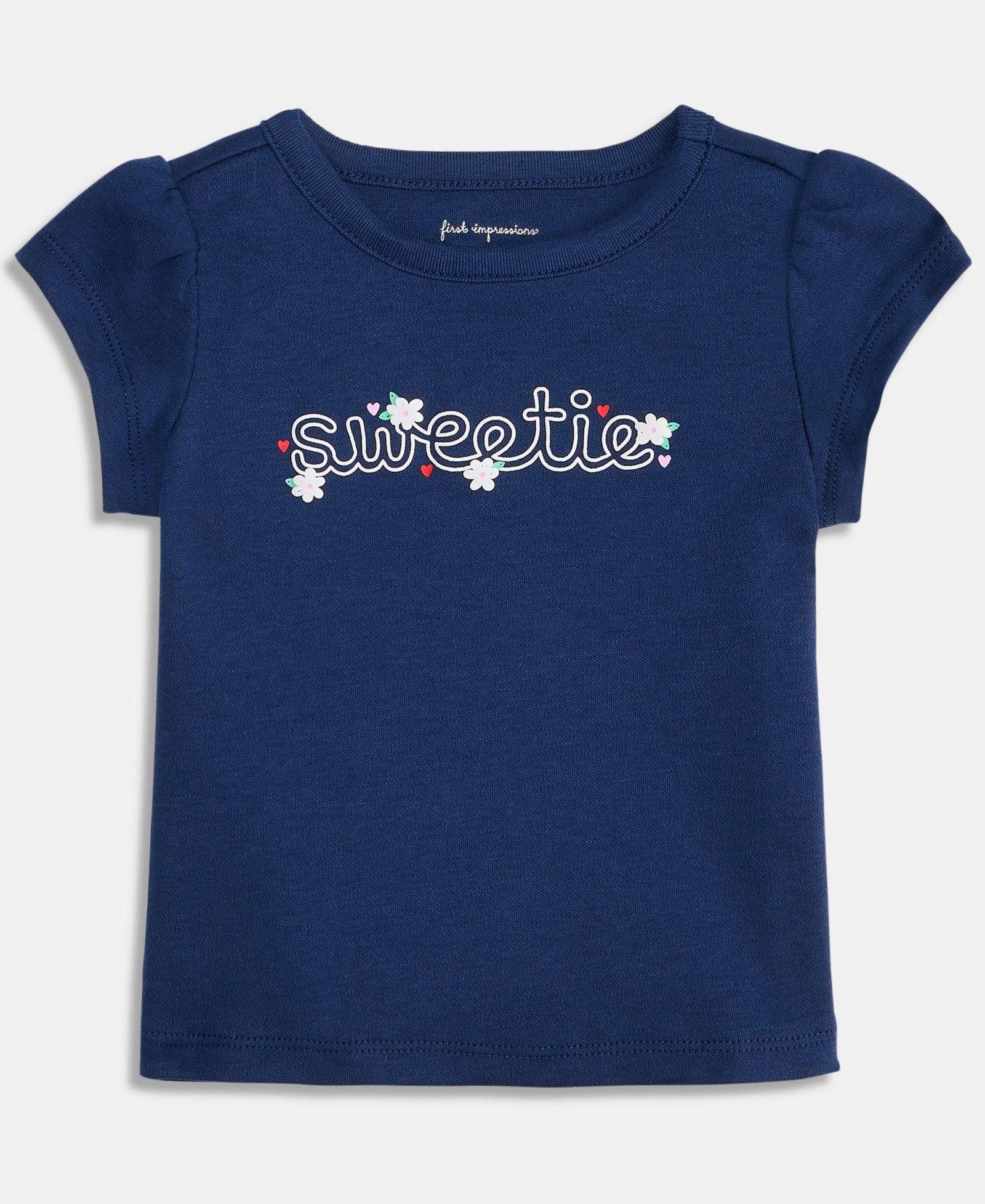 Детская футболка First Impressions Sweetie Graphic, 2T-4T