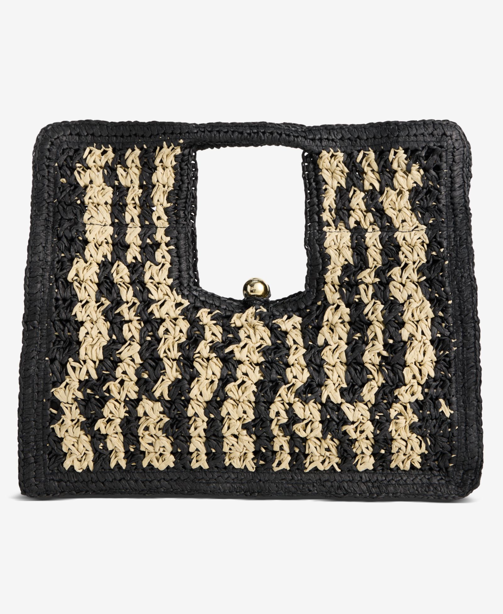 Торба из соломы Square Straw Tote Bag