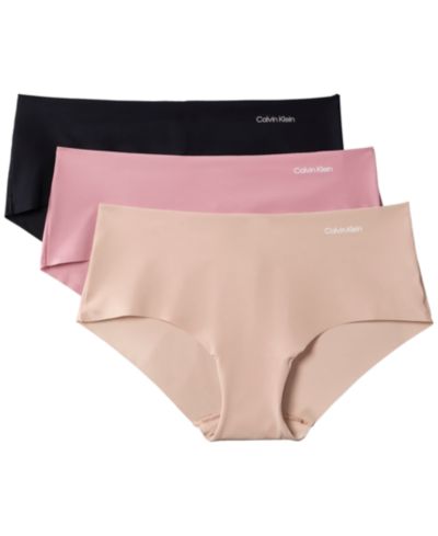 Calvin Klein Женское нижнее белье Invisibles Hipster, комплект 3 шт. QD3559