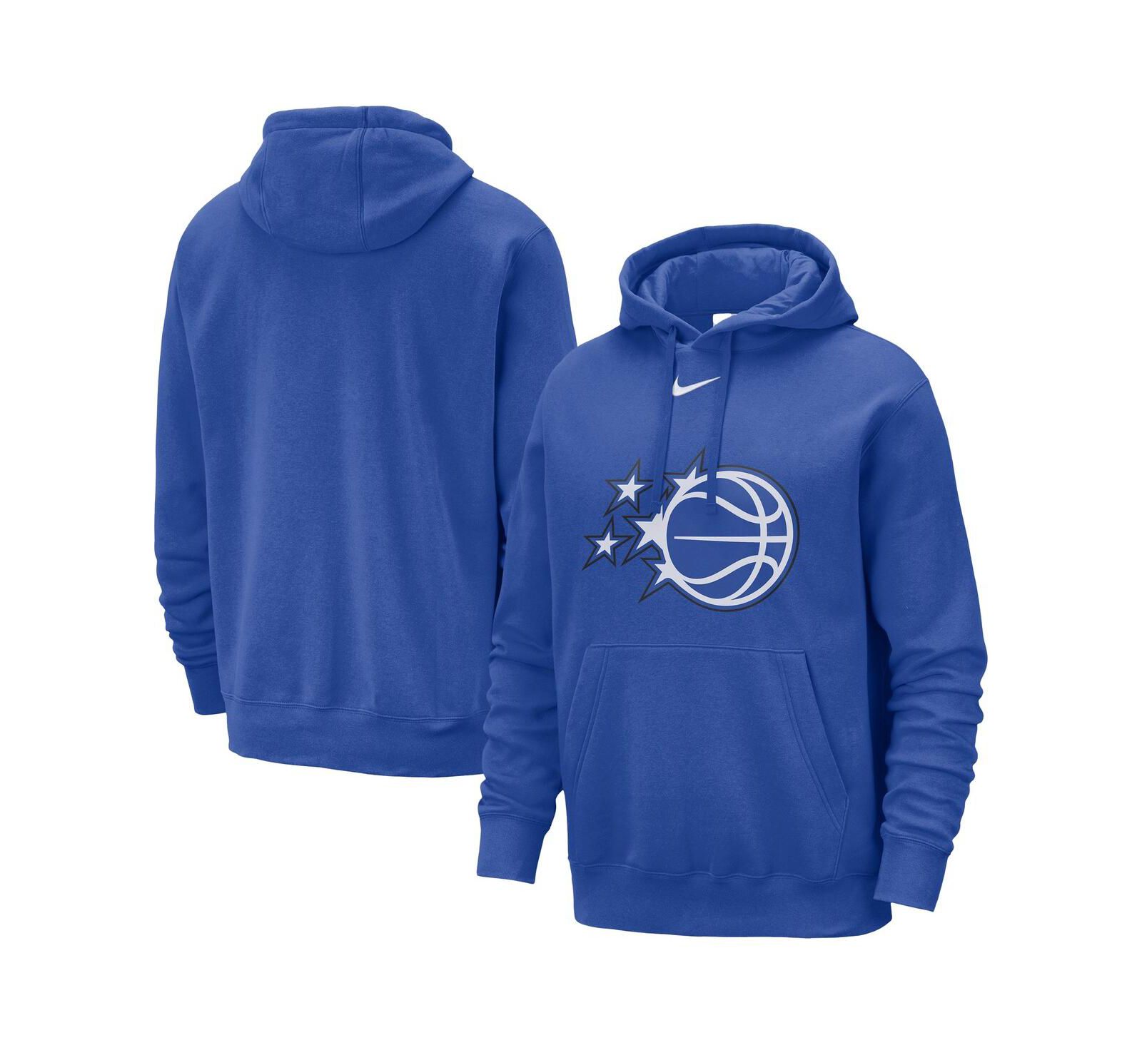 Nike Men's Blue Orlando Magic Essential Logo Club Pullover Hoodie