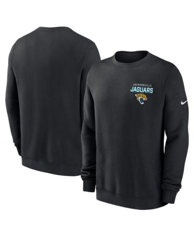 Nike Men's Black Jacksonville Jaguars Primetime Club Fleece Pullover Sweatshirt