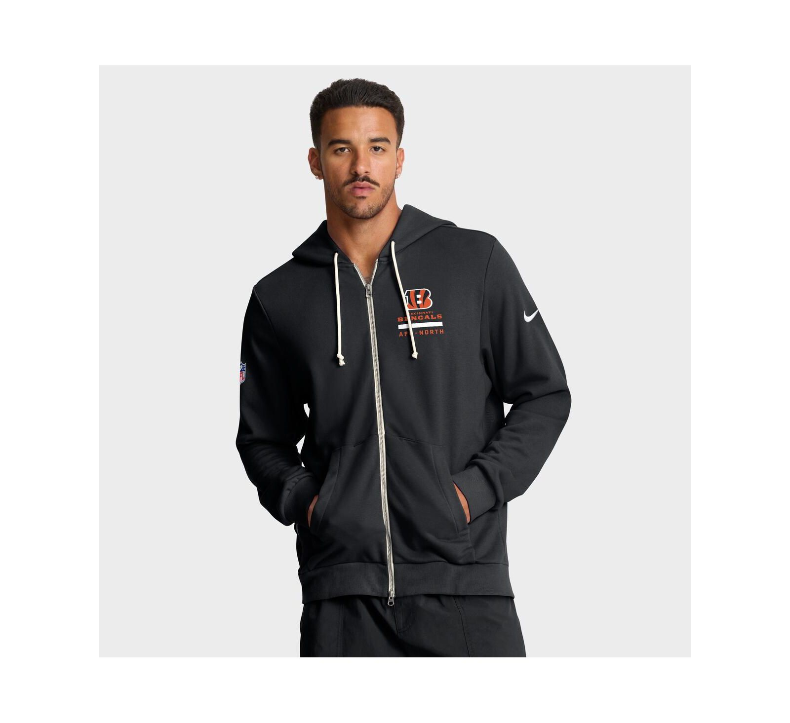 Nike Мужское худи Dri-FIT Cincinnati Bengals Sideline Standard Issue