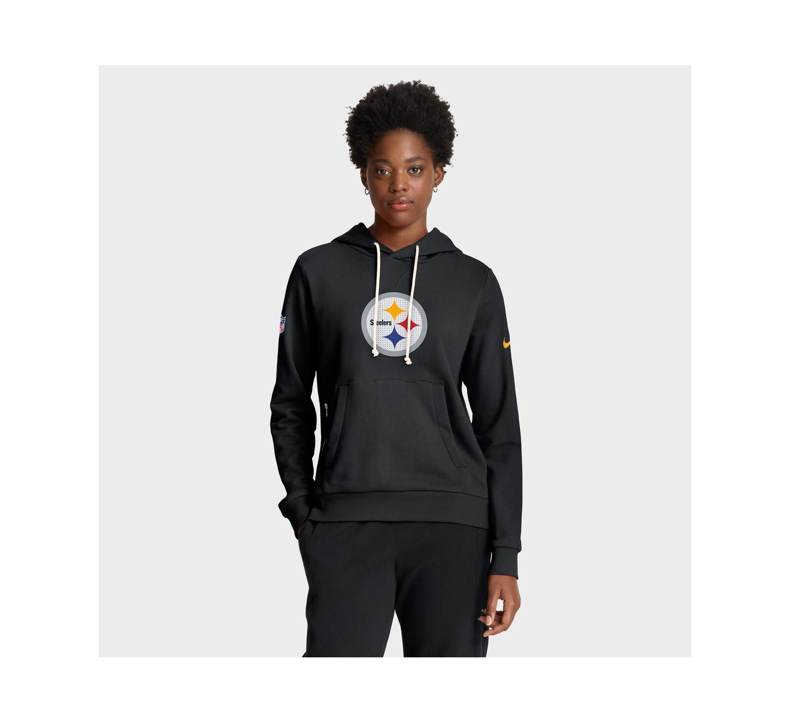 Женское худи Nike Pittsburgh Steelers Sideline Standard Issue Dri-FIT