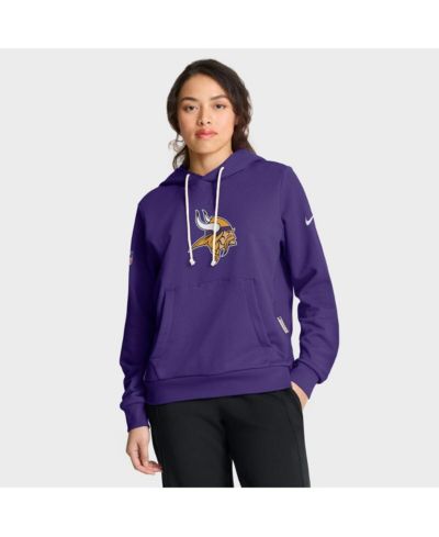 Nike Women's Purple Minnesota Vikings Sideline Standard Issue Initial Home Dri-FIT Hoodie