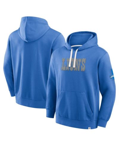 Fanatics Мужское худи New Horizons Heritage Blue Detroit Lions
