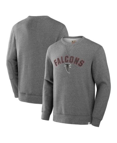 Мужская свитшот-толстовка Fanatics Atlanta Falcons Loop Terry Heather Gray