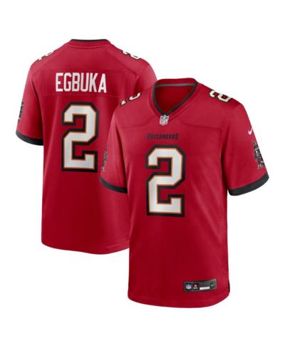 Мужская джерси Nike Emeka Egbuka Red Tampa Bay Buccaneers Team Game