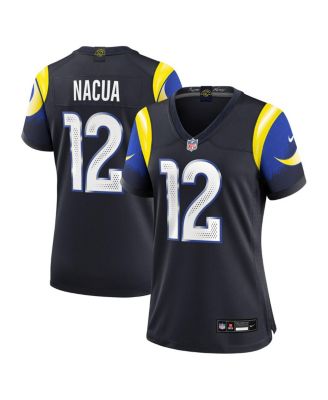 Nike Women's Puka Nacua Midnight Blue Los Angeles Rams 2025 Rivalries Collection Game Jersey