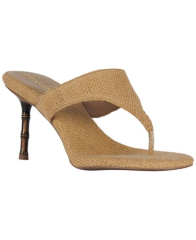 Jeffrey Campbell Women's Marilla Bamboo Thong Dress Sandals