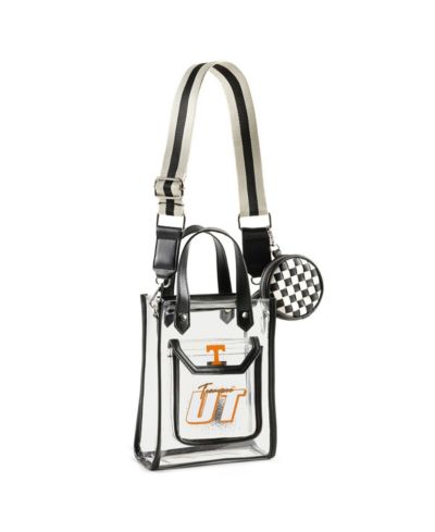 WEAR by Erin Andrews Tennessee Volunteers Clear Stadium Crossbody Purse with Coin Pouch